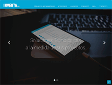 Tablet Screenshot of inventa-world.net